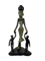 Preview: Bronze-Skulptur "Frau mit Kindern" by Issouf